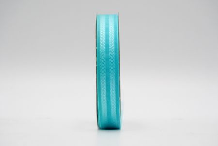 Aqua Blue Two Row “V” Design Ribbon_K1753-318C